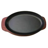 IHW Sizzling Dish with Wooden Stand - TSM