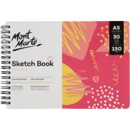 Sketch Book By Mont Marte Discovery A5 -30 Sheets 150gsm icon