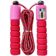 Skipping Rope With Automatic Counter - Red