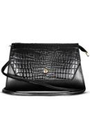 Slick Croco-Design Ladies Handbag SB-HB523 (Black)