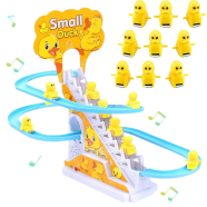 Small Ducks Climbing Toys, Electric Ducks Chasing Race Track Game Set