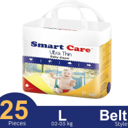 SmartCare Baby Belt System Baby Diaper (For New Born) (2-5 KG) (1-25pcs)