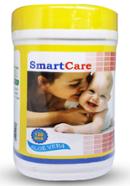 SmartCare Wet Wipes with Tube - 120 Pcs - SCW-120 Tube