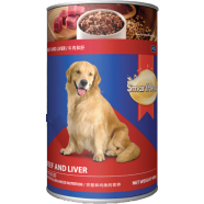 SmartHeart Canned Wet Dog Food Beef and Liver Flavour 400 gm icon