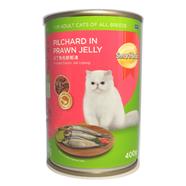 SmartHeart Cat Canned Pilchard In Prawn Jelly 400 Gm