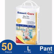 Smart Care Pant System Baby Diaper (L Size) (9-14 Kg) (50 Pcs) - SBD-PantL50