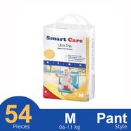 Smart Care Pant System Baby Diaper (M Size) (6-11kg) (54pcs) - SBD-PantM’54