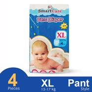 Smart Care Pant System Baby Diaper Ultra Thin (XL Size) (12-17kg) (4pcs) - SBD-Pant