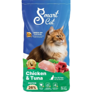 Smart Cat Dry Cat Food For All Age All Cat Breeds Chicken Tuna 20 kg