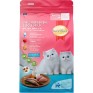 Smart Heart Kitten Cat Dry Food Chicken Fish Egg and Milk 450 gm