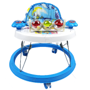 Smile Baby Walker With Music, Toddler Walking Assistant For New Born Baby (walker_melody_881324_b) Blue - 238374024 icon