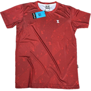 Smug PPremium Sports Active Wear T-shirt (4 part sublimation print)- Maroon