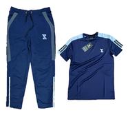 Smug Premium T-shirt And Trouser Combo - Fabric Soft And Comfortable - Combo Set - Navy Blue , sky blue Colour