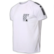 Smug Premium T-shirt Fabric Soft And Comfortable - White Colour