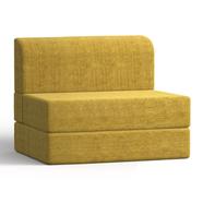 Sofa Cum Bed - Yellow (Single) - 992636