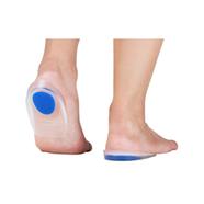 Soft Silicone Gel Insoles For Heel Spurs Pain Relief Foot Cushion Foot Massager Care Heel Cups Shoe Pads Height Increase Insoles