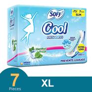 Sofy COOL Freshness Extra Long (XL) Slim Sanitary Napkin (290mm) - 7 Pads