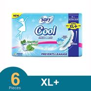 Sofy COOL Freshness Super XL plus Ultra Slim Sanitary Napkin (323mm) - 6 Pads