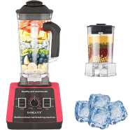 Sokany 5000 W High Performance Mixer 9 Speed Levels 2-IN-1 2.5 L Stand Mixer And Smoothie Maker And Coffee Grinder Self Cleaning Function Bpa Free