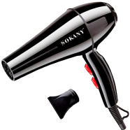 Sokany Hair dryer, 2200 watt, Black - SK-2200