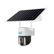 Solar WiFi Outdoor Camera 5MP 30X Optical Zoom with 4G Support Battery and Two-Way Audio image
