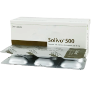 Solivo 500 mg Plus 20 mg 6's Strip Tablet icon