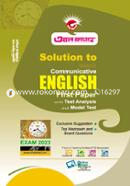 Solution to Communicative English Guide 1st Paper - Exam 2023