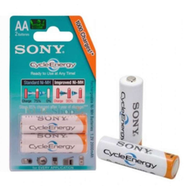 Sony 1.2V AA Rechargeable Battery 4600mAh Pair
