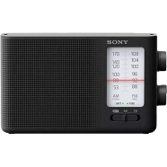 Sony ICF-19 Dual Band FM,AM Analog Portable Battery Radio Home Audio Radio image