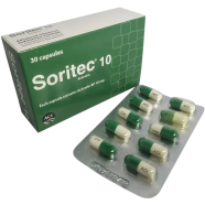 Soritec 10mg Capsule 10's Strip