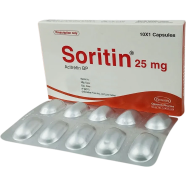 Soritin 25mg Capsule 10's Strip icon