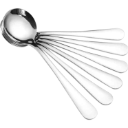 Soup Spoon Set/Spoon Set/Cutlery Set -Stainless Steel-6 Inches icon