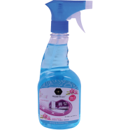 Spark Bliss Blue Glass Cleaner Spray Ultra Shine Formula for TV, Electronics, Fridge, Mirror, Car Windshield - 450ml