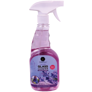 Spark Bliss Lavender Glass Cleaner Spray Ultra Shine Formula for TV, Electronics, Fridge, Laminated Furniture, Mirror, Car Windshield - 450ml