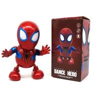 Spider Man- Super Hero Avengers Action Figure Dancing Robot Toy For Kids(robot_spiderman_im502) - Multicolour