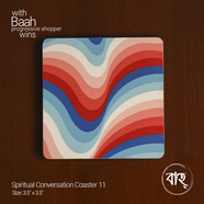 Spiritual conversation coaster 11 (set of six)