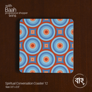 Spiritual conversation coaster 12 (set of six)