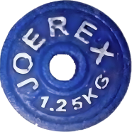 Sports And Fitness 1.25kg Weight Plate 1 Pcs - Blue