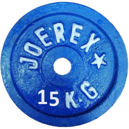 Sports And Fitness 15kg Weight Plate 1 Pcs - Blue