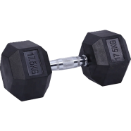 Sports And Fitness 17.5kg Hex Dumbbell 1 pcs 