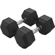 Sports And Fitness 17.5kg Hex Dumbbell 2 pcs 