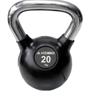 Sports And Fitness 20kg Chinese Kettlebell 2 pcs - Black