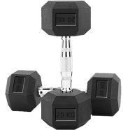 Sports And Fitness 20kg Hex Dumbbell 2 pcs 