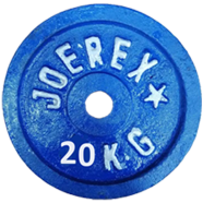 Sports And Fitness 20kg Weight Plate 1 Pcs - Blue 