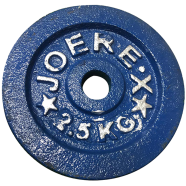 Sports And Fitness 2.5kg Weight Plate 1 Pcs - Blue