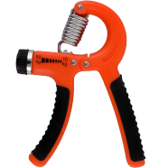 Sports And Fitness Adjustable Hand Grip 10-60kg Orange Color 