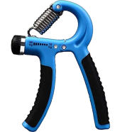 Sports And Fitness Adjustable Hand Grip 10-60kg Blue Color 