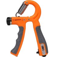 Sports And Fitness Counting 5-60kg Adjustable Hand Grip Orange Color 