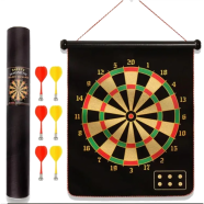 Sports And Fitness Magnetic Dartboard 17 inch