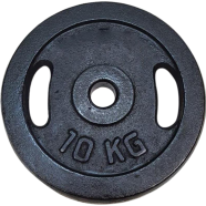 Sports House Dumbbell Plate 10kg - Silver 2pcs